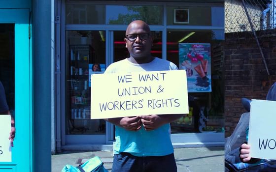 Deliveroo workers fight for justice