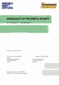 Inequality in the Digital Society